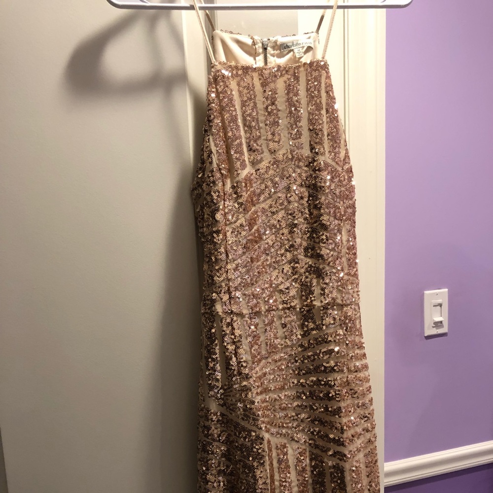 Pink Sparkly New Years Dress